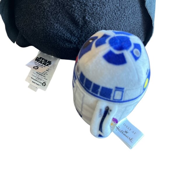 COPY - STAR WARS DISNEY Plush Darth Vader & HALLMARK Itty Bittys R2D2 Droid - Picture 10 of 12